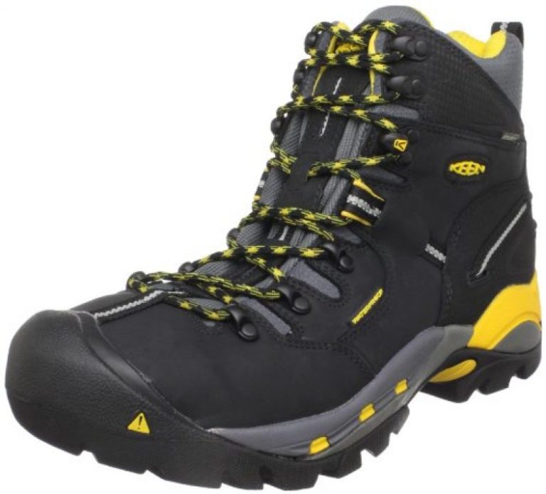 KEEN Utility Mens Pittsburgh 6 inch Steel Toe Waterproof Work Boot