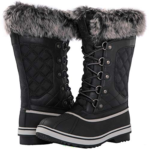 Kingshow Womens Globalwin Waterproof Winter Boots