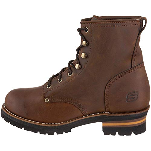 Skechers USA Mens Cascades Logger Boot