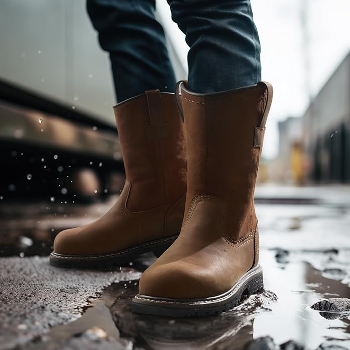HISEA NINGO Men’s Steel/Soft Toe Work Boots – Real Buyer Insights